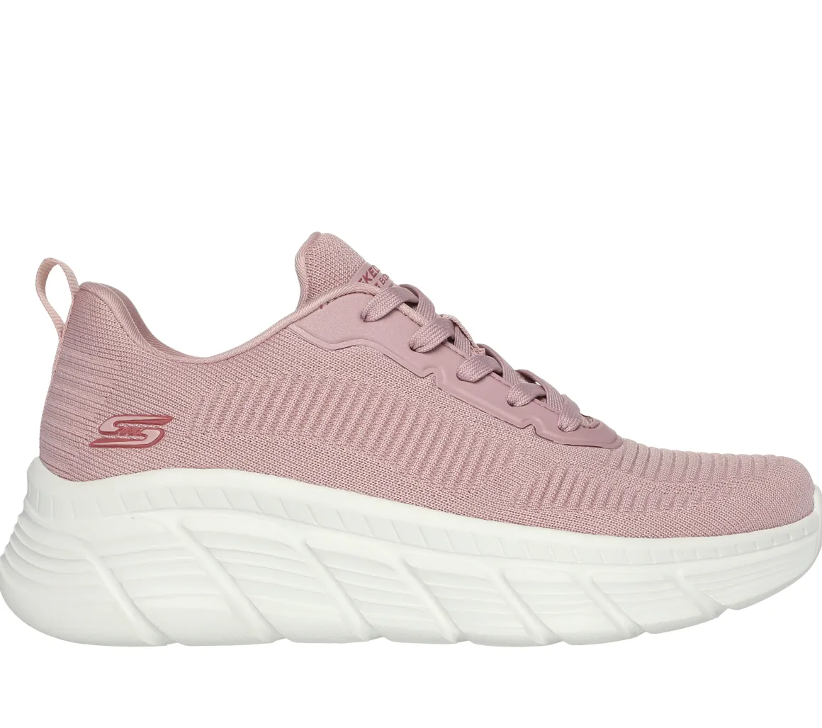Scarpe da ginnastica rosa da donna con maxi-suola Skechers Bobs B Flex
