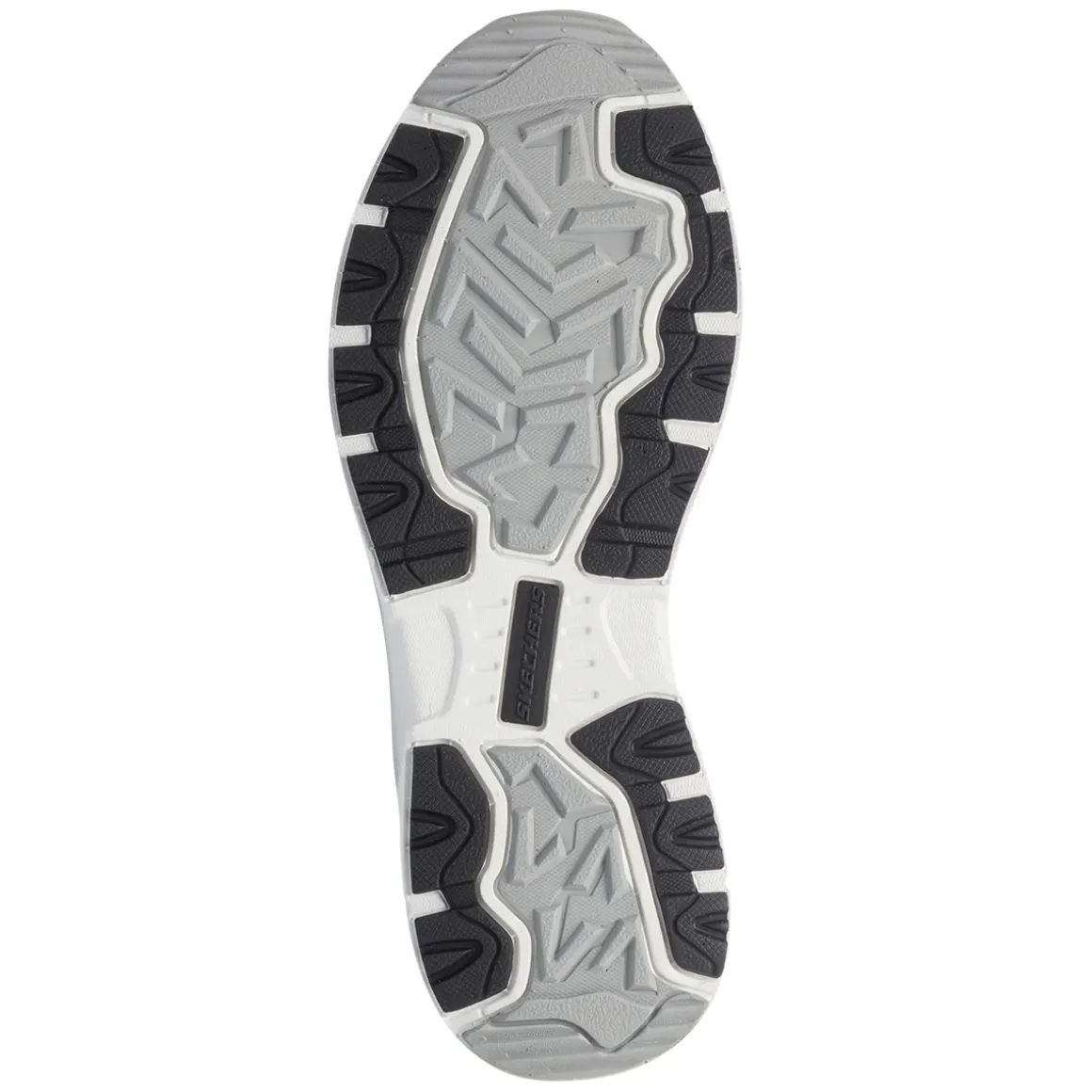 Scarpe da ginnastica Rétro bianche da uomo con soletta Memory Foam Skechers Oak Canyon