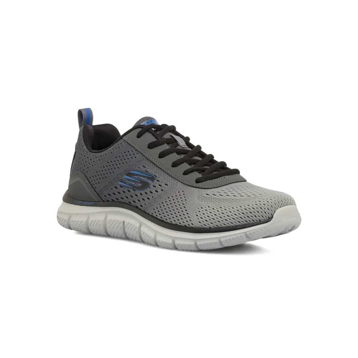 Scarpe da ginnastica Uomo Grigie in mesh con Memory Foam Skechers