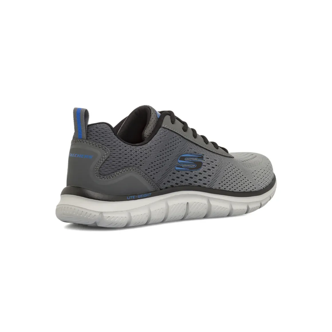 Scarpe da ginnastica Uomo Grigie in mesh con Memory Foam Skechers