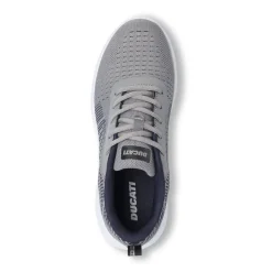 Scarpe da ginnastica uomo grigie con tomaia in mesh Ducati