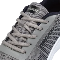 Scarpe da ginnastica uomo grigie con tomaia in mesh Ducati
