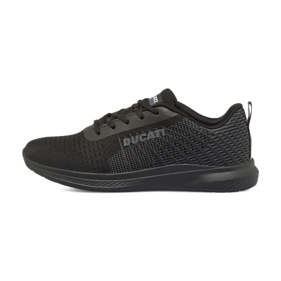 Scarpe da ginnastica uomo nere con tomaia in mesh Ducati