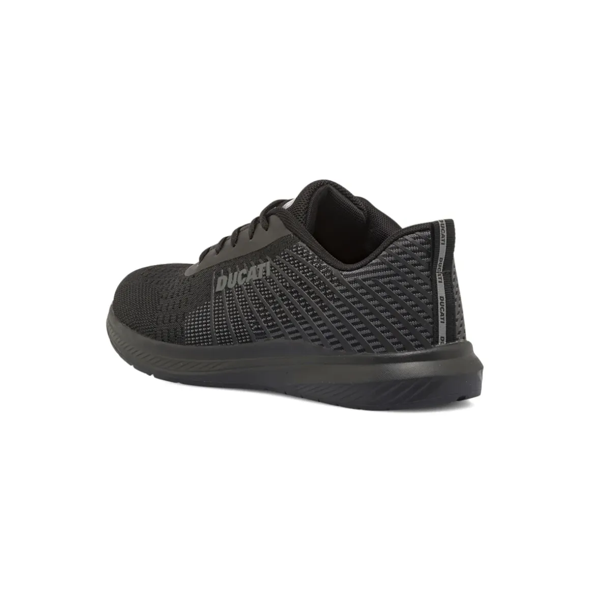 Scarpe da ginnastica uomo nere con tomaia in mesh Ducati