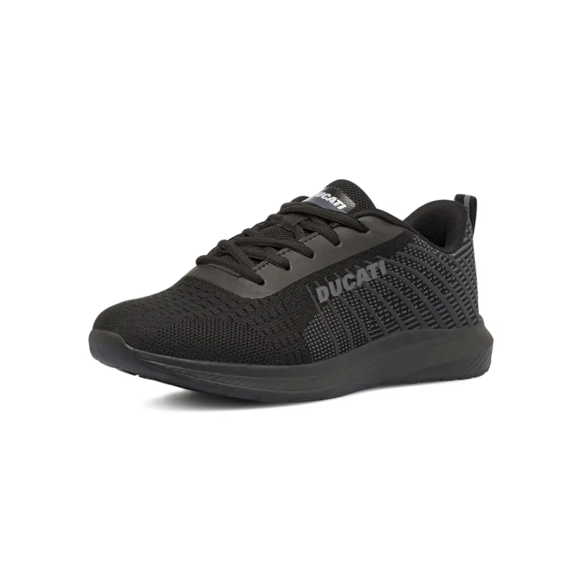 Scarpe da ginnastica uomo nere con tomaia in mesh Ducati