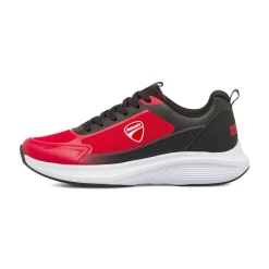 Scarpe da ginnastica Uomo rosse con inserti neri Ducati