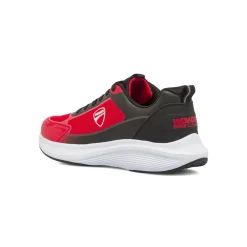 Scarpe da ginnastica Uomo rosse con inserti neri Ducati