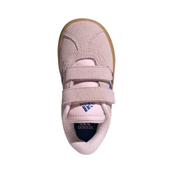 Scarpe da Primi Passi Bambina rosa con strappo adidas VL COURT 3.0
