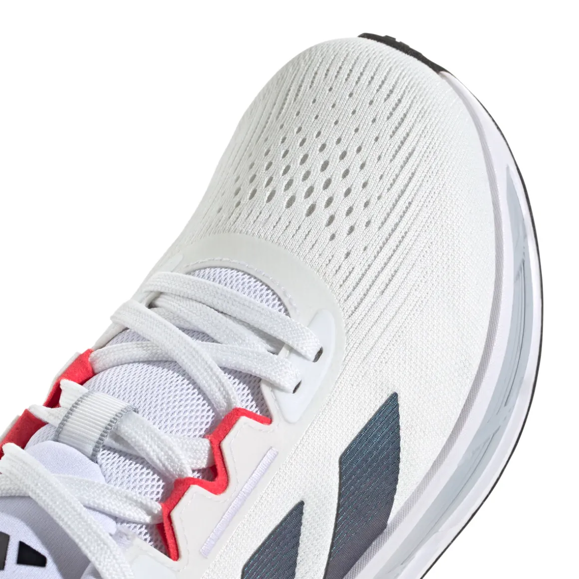 Scarpe da running bianche da uomo adidas Questar 3 Cloudfoam in mesh