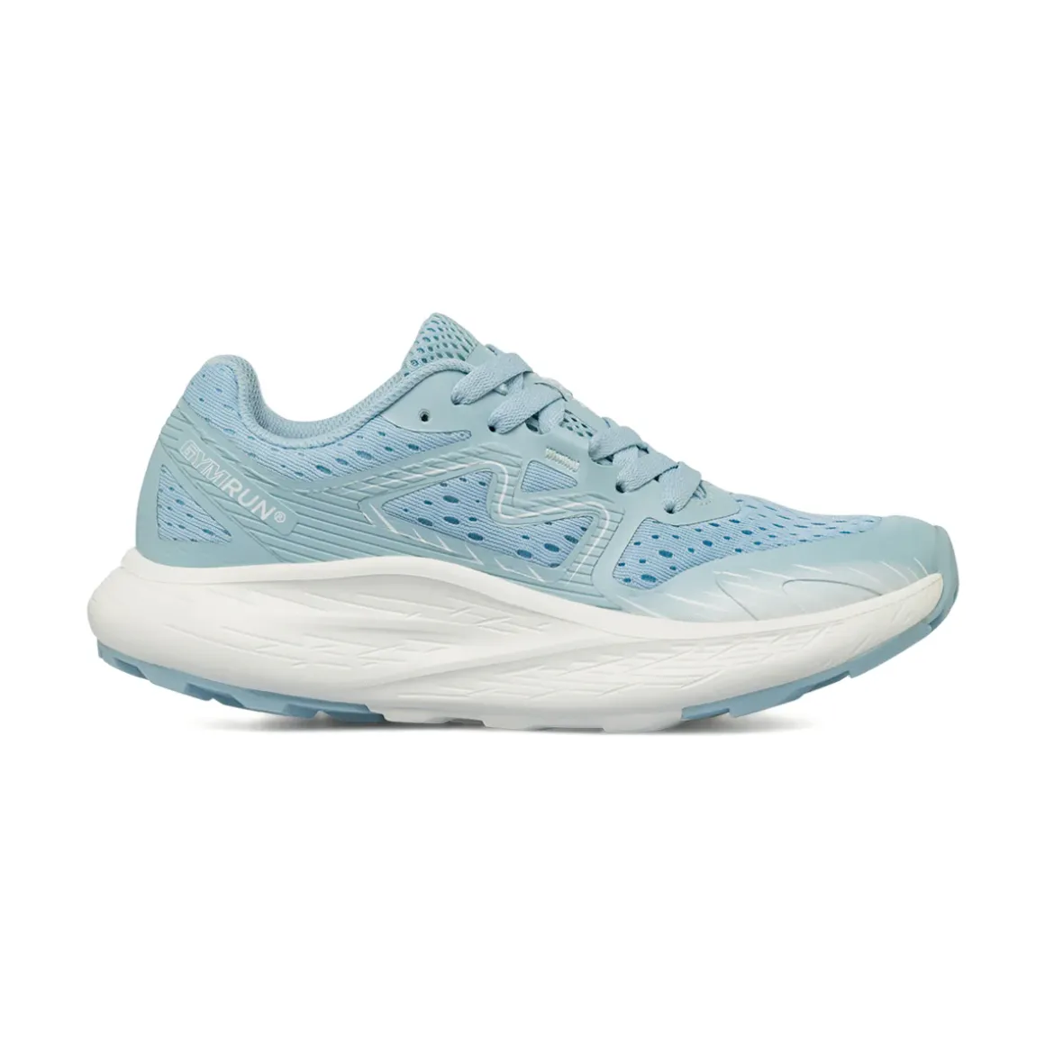 Scarpe da running da donna azzurre con suola bianca GymRun