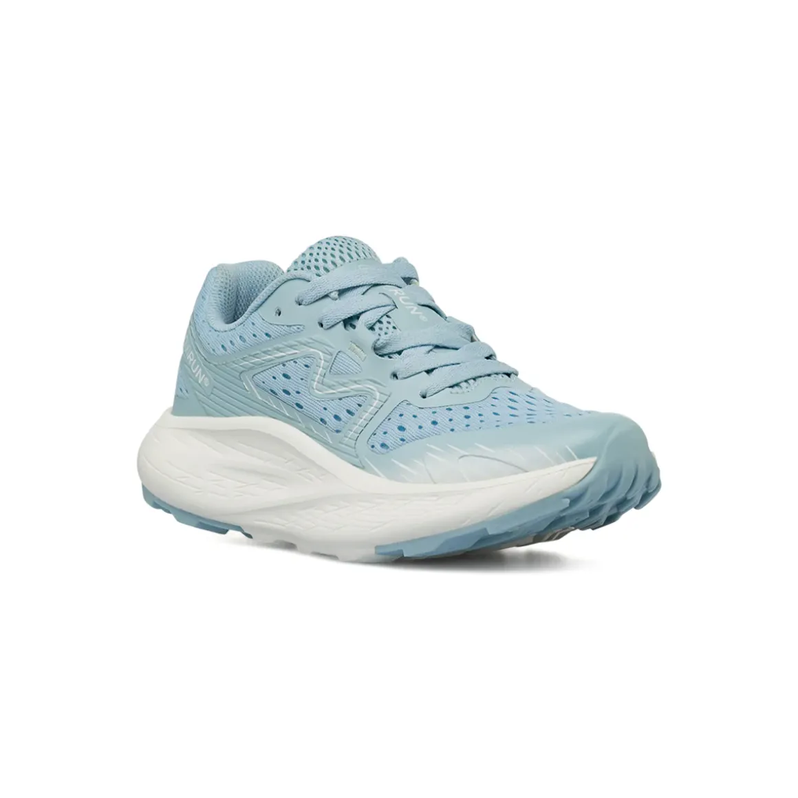Scarpe da running da donna azzurre con suola bianca GymRun