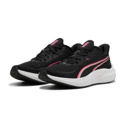 Scarpe da running da donna nere e rosa Puma Skyrocket Lite 2