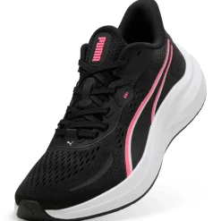 Scarpe da running da donna nere e rosa Puma Skyrocket Lite 2