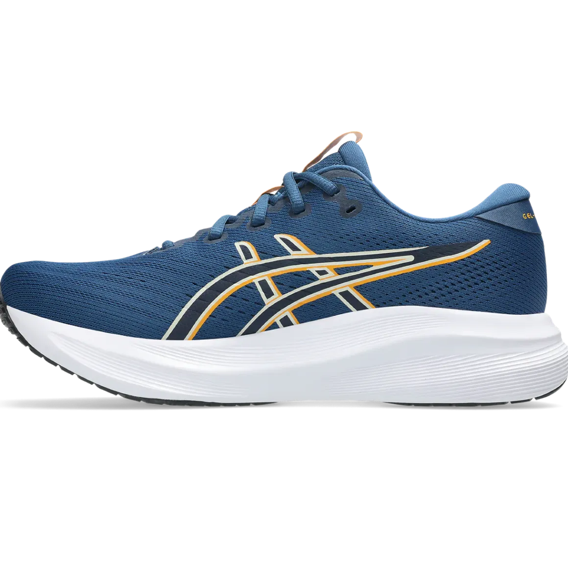 Scarpe da running da uomo blu Asics Gel-Excite 11 in tessuto mesh