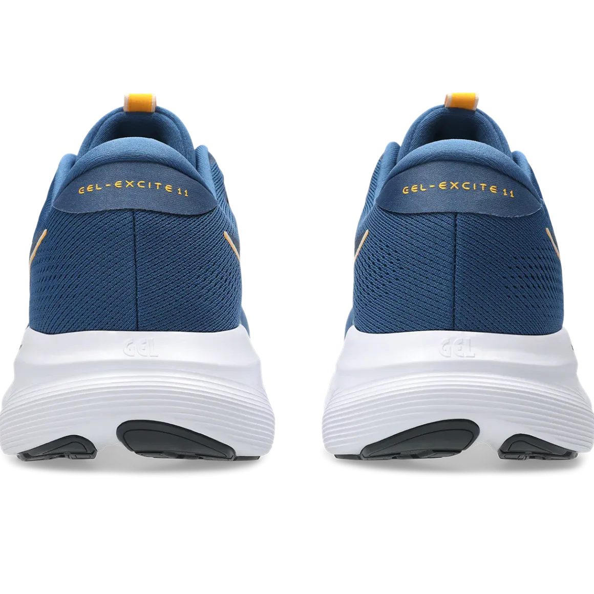 Scarpe da running da uomo blu Asics Gel-Excite 11 in tessuto mesh