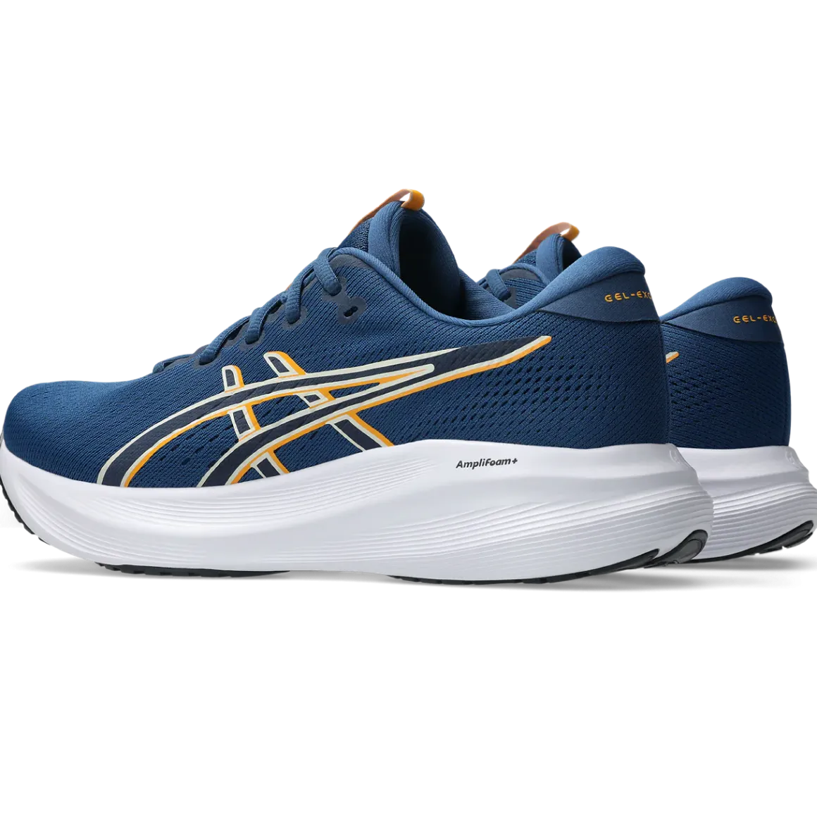 Scarpe da running da uomo blu Asics Gel-Excite 11 in tessuto mesh