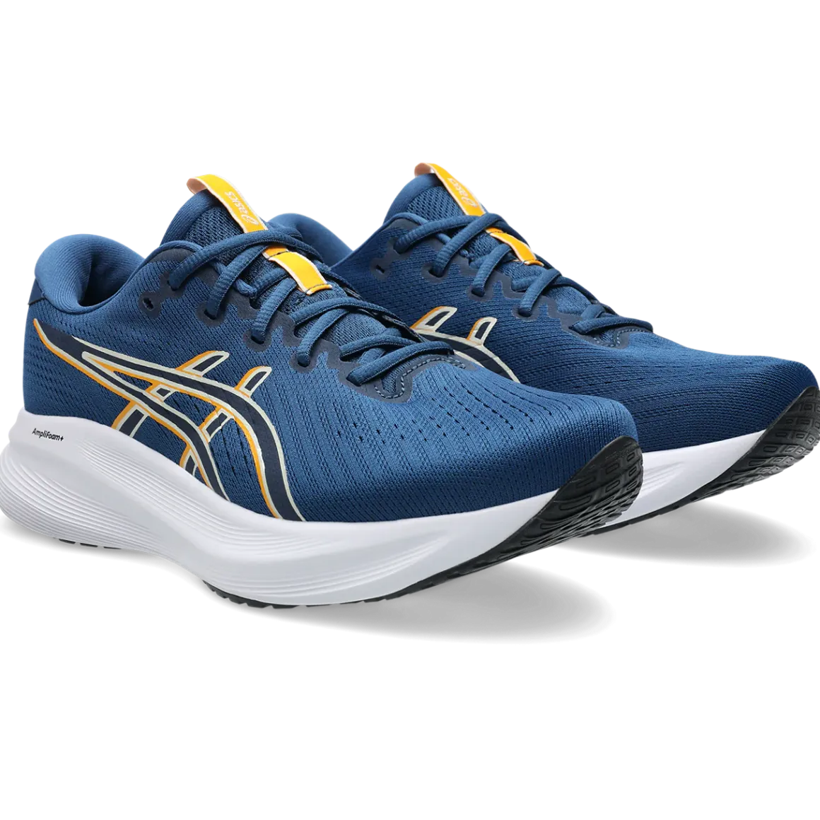 Scarpe da running da uomo blu Asics Gel-Excite 11 in tessuto mesh