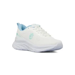 Scarpe da Running Donna bianche con dettagli azzurri GymRun