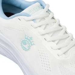 Scarpe da Running Donna bianche con dettagli azzurri GymRun