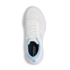 Scarpe da Running Donna bianche con dettagli azzurri GymRun