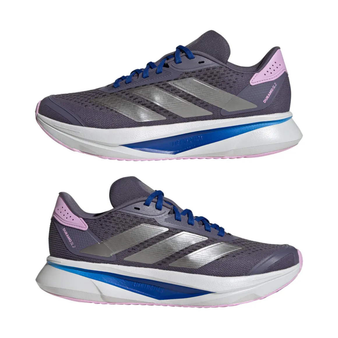 Scarpe da running donna grigie con suola Lightmotion adidas Duramo SL2