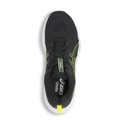 Scarpe da Running nere da Uomo con inserti giallo fluo Asics Gel-Contend 9