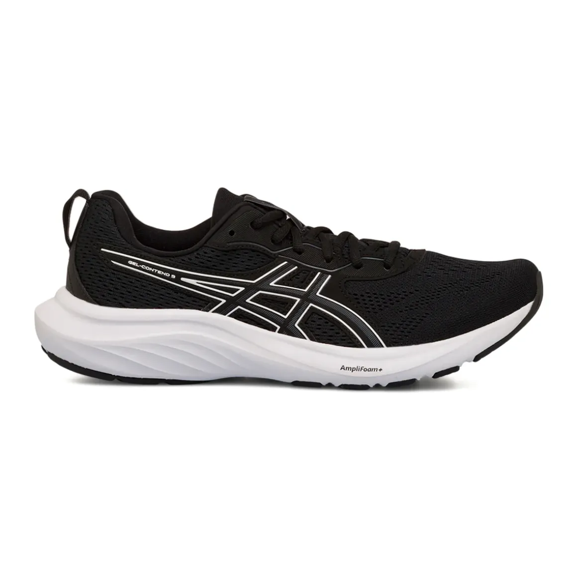 Scarpe da running nere da Uomo con logo Asics Gel-Contend 9