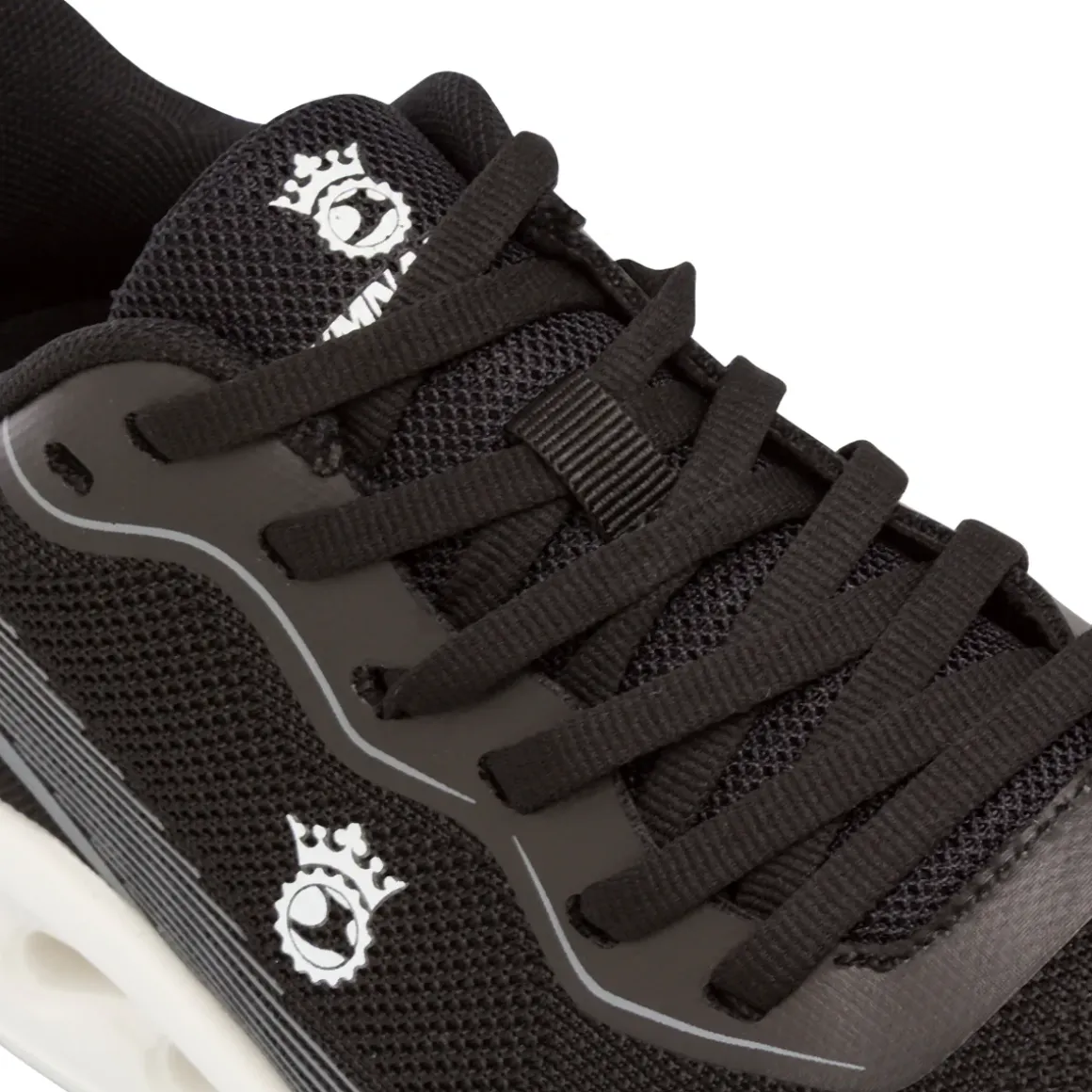 Scarpe da running nere da Uomo con logo Gymnasium