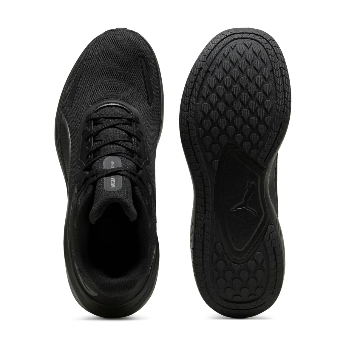 Scarpe da running nere in tessuto Puma Skyrocket Lite