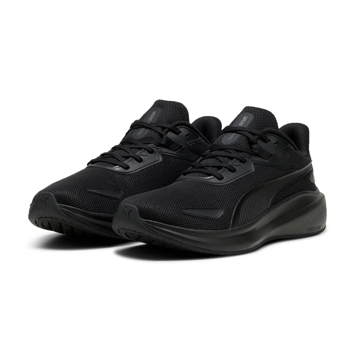 Scarpe da running nere in tessuto Puma Skyrocket Lite