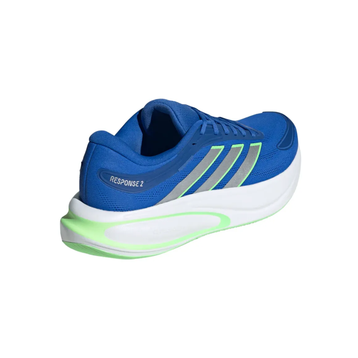 Scarpe da running uomo adidas Response 2 blu con intersuola Cloudfoam