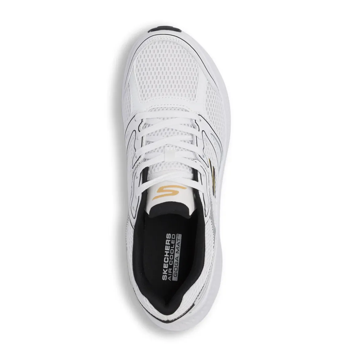 Scarpe da running Uomo Bianche in mesh GoRun Consistent 2.0 Skechers