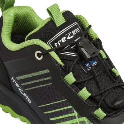 Scarpe da Trekking Bambino nere e verde fluo Trezeta Move WP