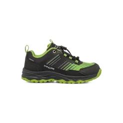 Scarpe da Trekking Bambino nere e verde fluo Trezeta Move WP