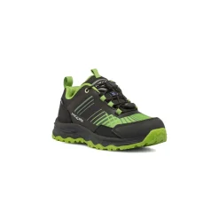Scarpe da Trekking Bambino nere e verde fluo Trezeta Move WP