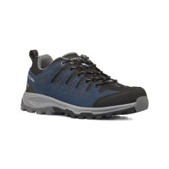 Scarpe da trekking basse da Uomo blu e nere impermeabili Trezeta