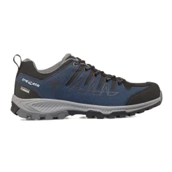Scarpe da trekking basse da Uomo blu e nere impermeabili Trezeta