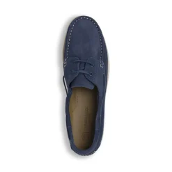 Scarpe da vela Blu da Uomo effetto scamosciato Lumberjack