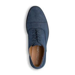 Scarpe Eleganti Uomo blu con dettagli traforati Riflessi Urbani