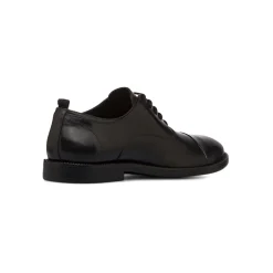 Scarpe Eleganti Uomo nere in Pelle con allacciatura oxford La Cuoieria