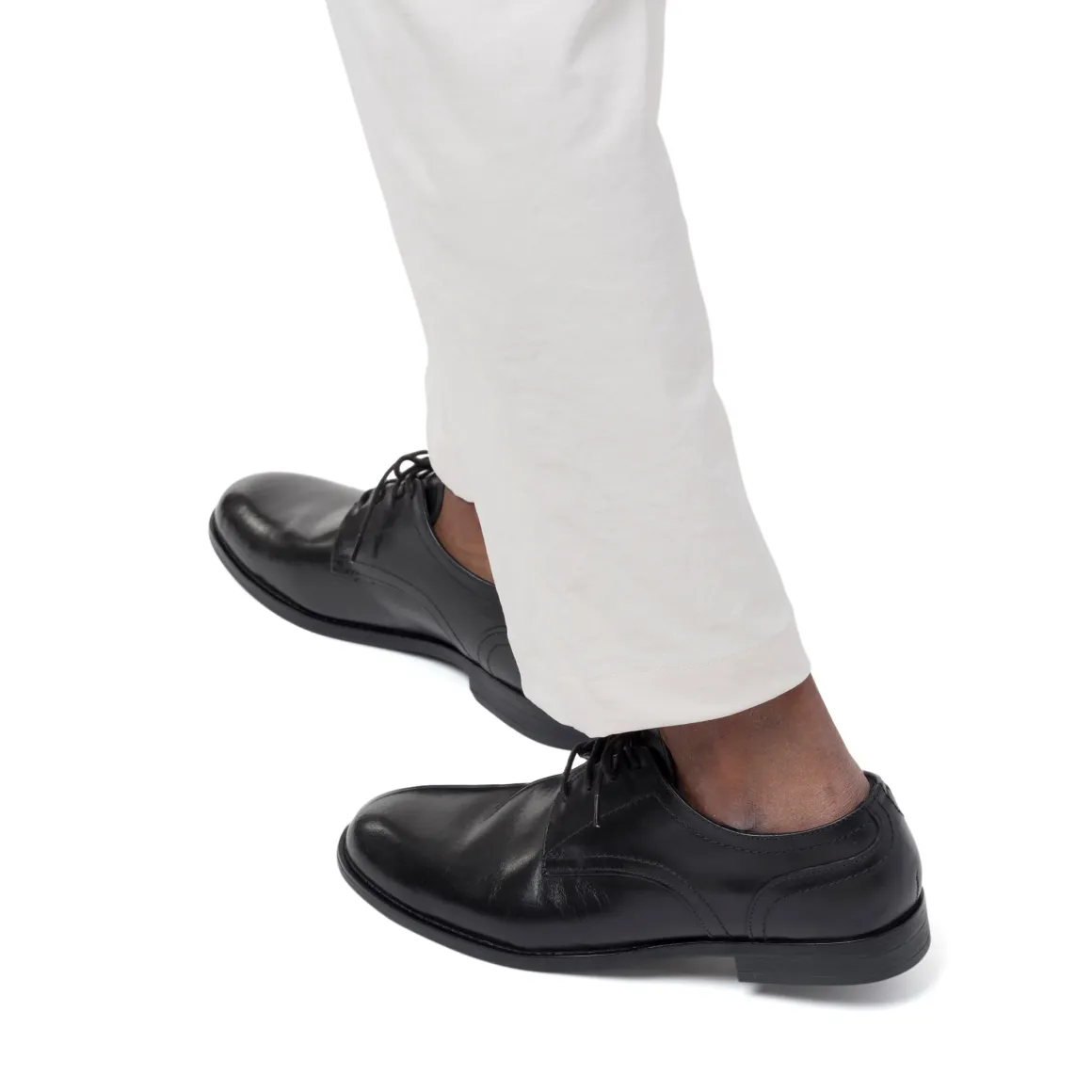 Scarpe Eleganti Uomo nere in pelle con allacciatura Derby La Cuoieria
