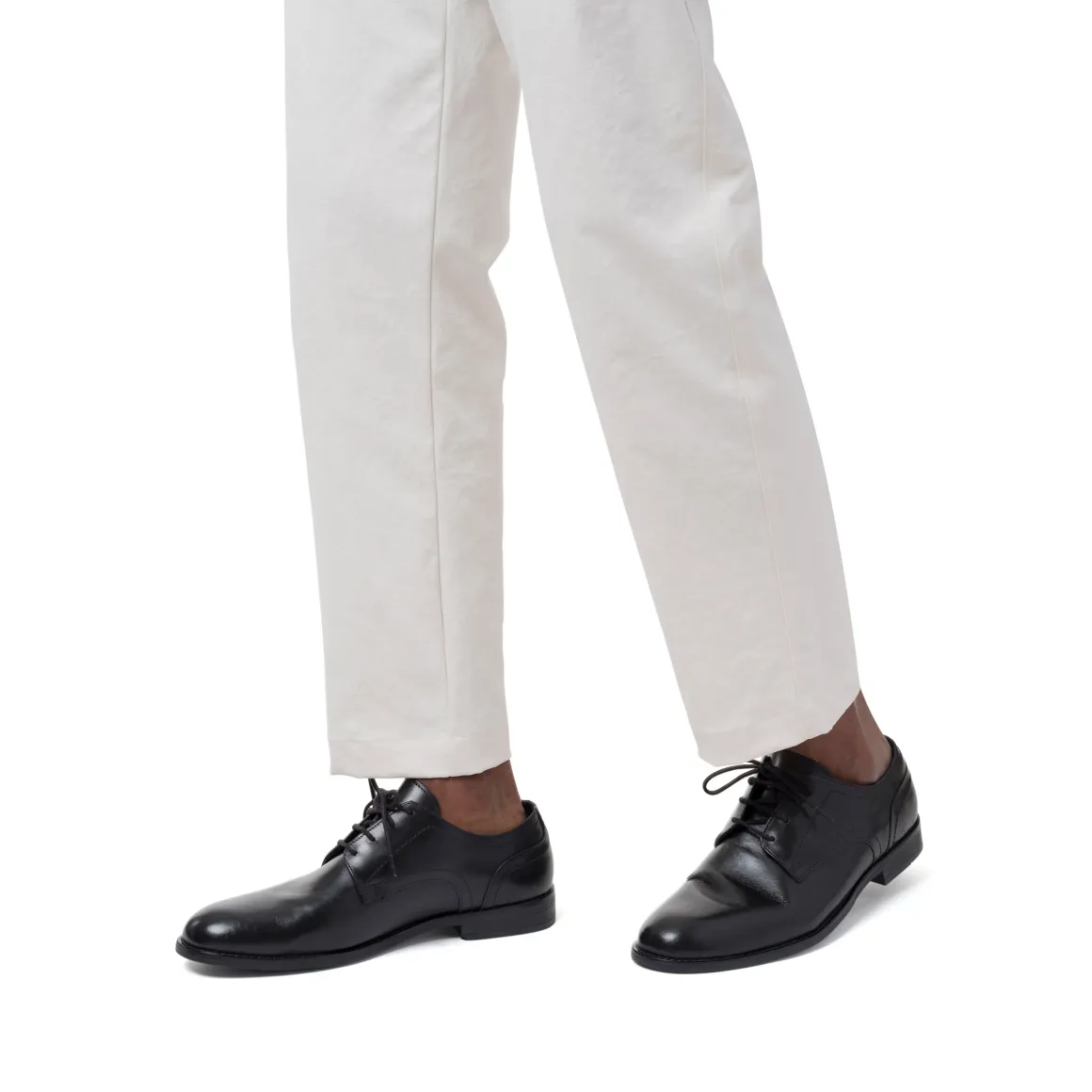 Scarpe Eleganti Uomo nere in pelle con allacciatura Derby La Cuoieria