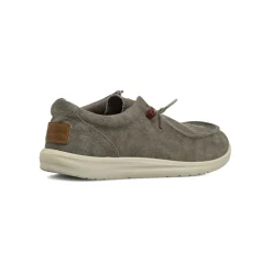 Scarpe grigie da Uomo in tela con lacci elastici Riflessi Urbani