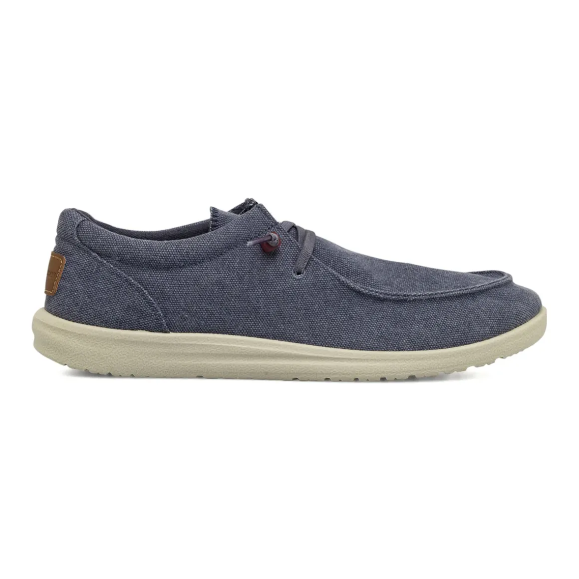 Scarpe in tela da Uomo blu con lacci elastici Riflessi Urbani