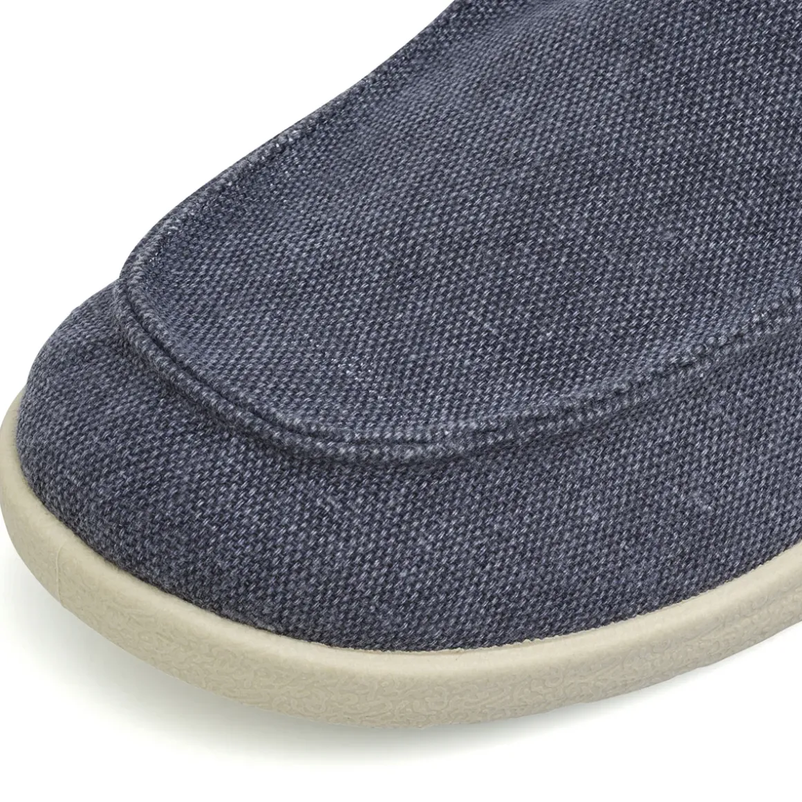 Scarpe in tela da Uomo blu con lacci elastici Riflessi Urbani