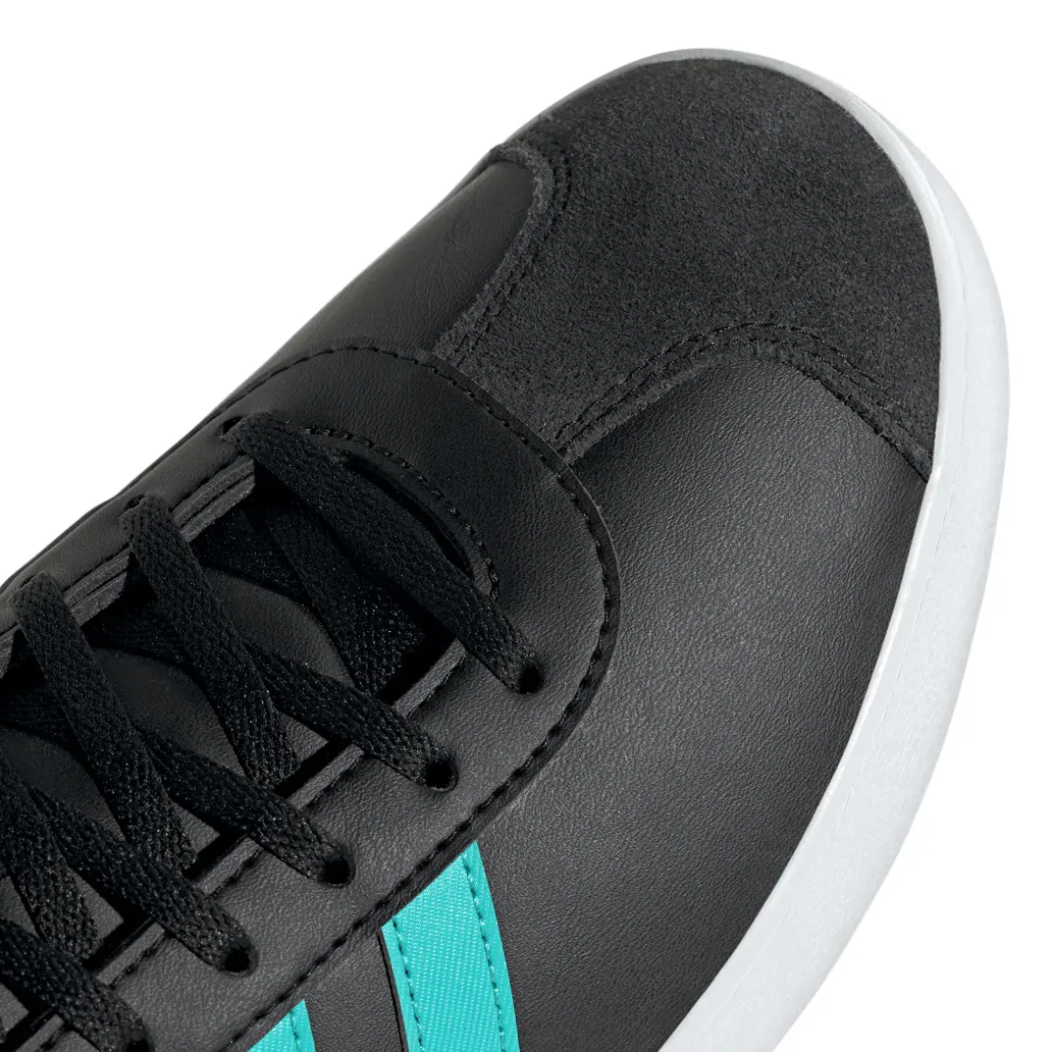 Scarpe Nere con dettagli turchesi adidas x Mercedes-AMG Petronas F1 Team VL Court