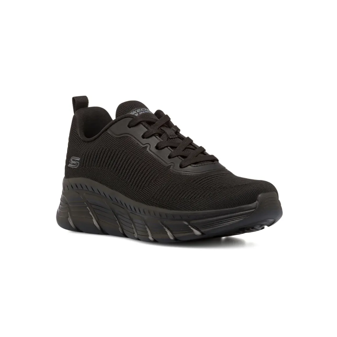 Scarpe nere da Donna con soletta Memory Comfort Skechers Bobs B Flex