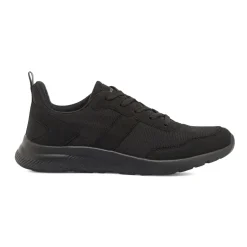 Scarpe nere da Uomo con dettagli effetto scamosciato Riflessi Urbani
