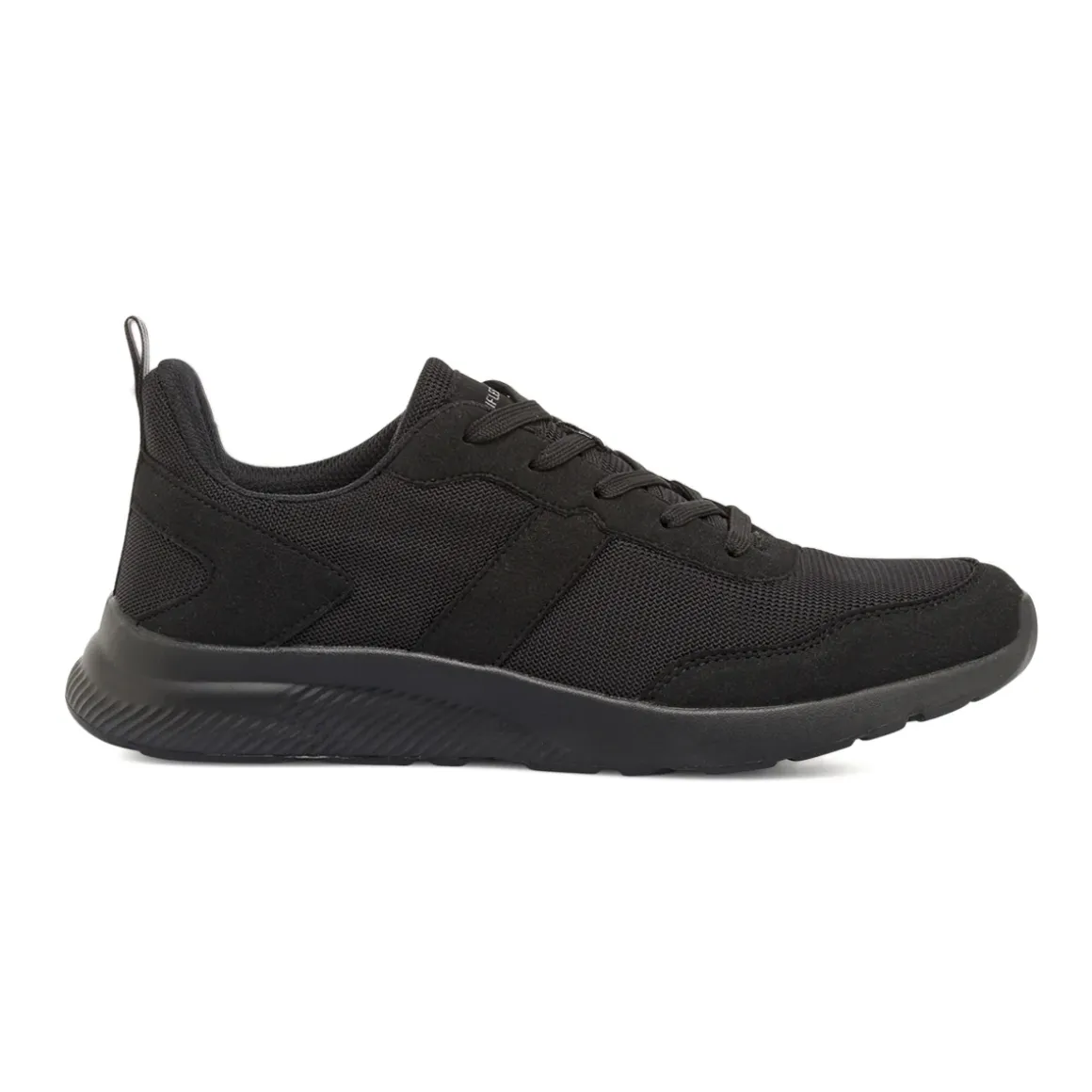 Scarpe nere da Uomo con dettagli effetto scamosciato Riflessi Urbani
