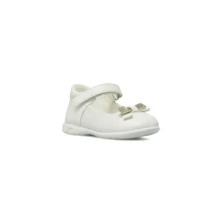 Scarpe primi passi Bambina bianche con pizzo e strass Le scarpe di Alice